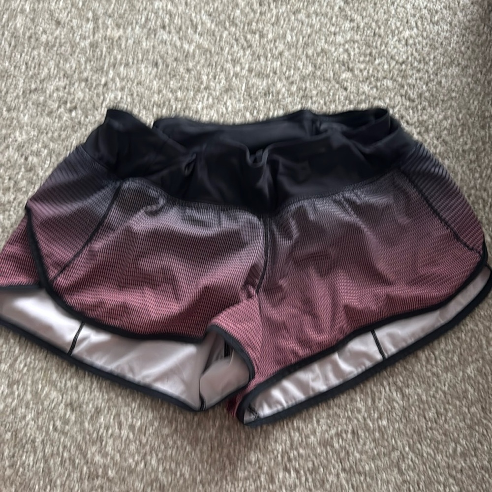 Lululemon Speed Short  H20 Double Gradient Speed Short